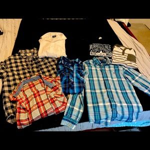 Abercrombie, Aeropostale, vans, Diamond, American Eagle, Carbon, Express etc